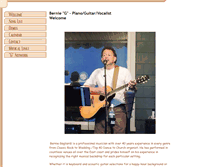 Tablet Screenshot of berniegmusic.com